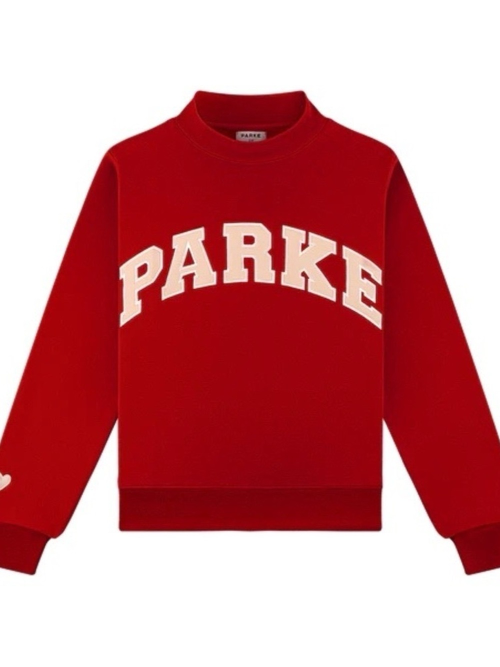 PARKE Red Crewneck Sweatshirt - Picture 5 of 5